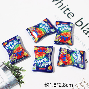 Simulated Large Bag of Potato Chips Candy Blocks French Fries Candy Blocks DIY Cream Glue Hair Accessories Resin Accessories Handmade Materials Super
