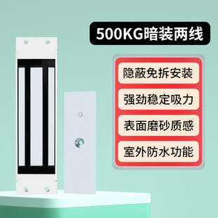 Office embedded magnetic lock for hotel/shopping mall/residential area glass door metal door wooden door electromagnetic lock