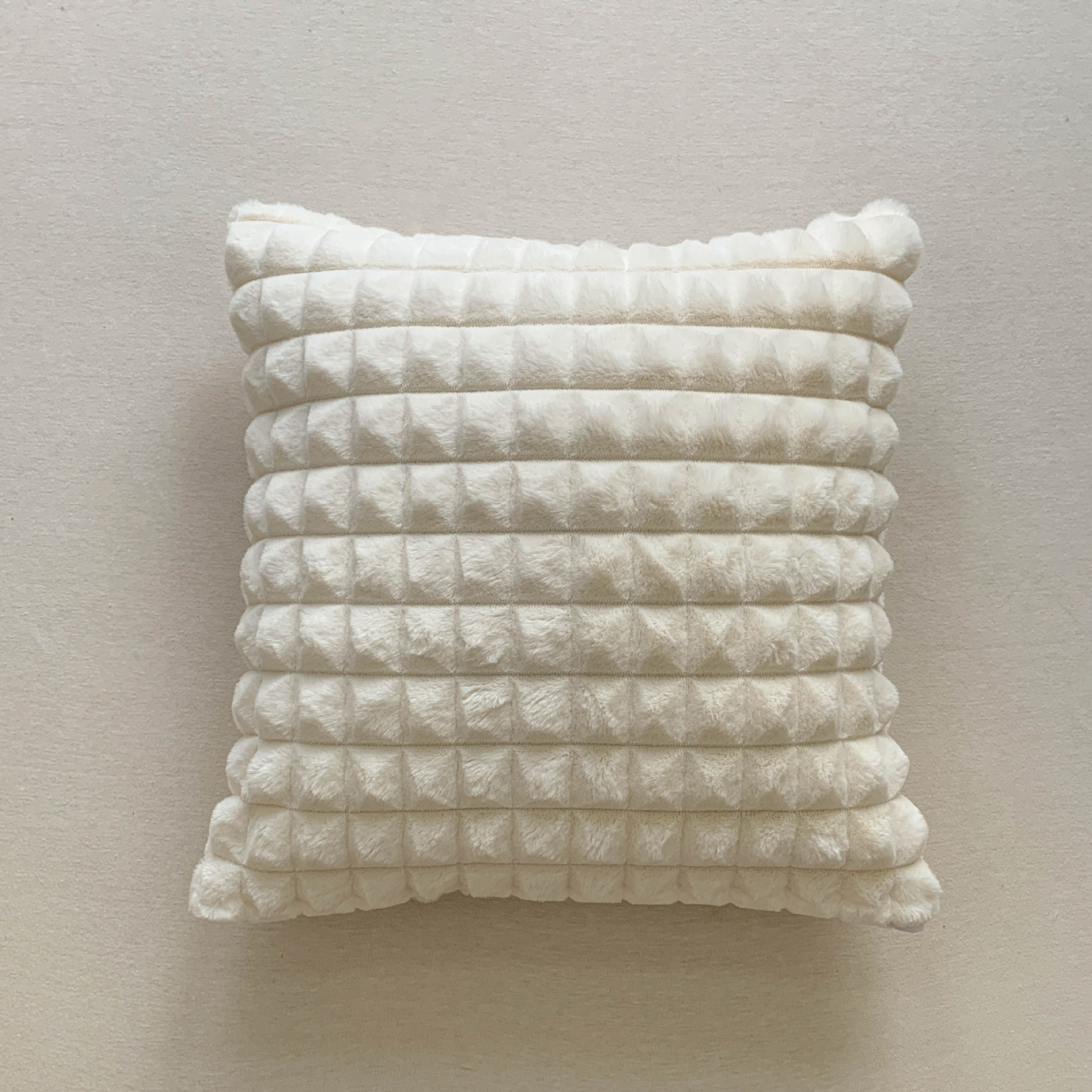 Nordic Minimalist Instagram-Style Living Room Sofa Coffee-Colored Fresh Display Cushion Embroidered Decorative Throw Pillow