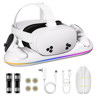 США одного поколения Meta quest3s/3/2 Элитный головной уклад Внешняя зарядка VR Аксессуары
