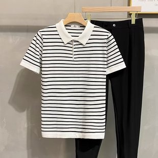 Polo Shirt 2024 Elegant All-match Japanese Standard Trendy Fashionable Youth Popular Short-sleeved New Arrival Men's Summer Harajuku
