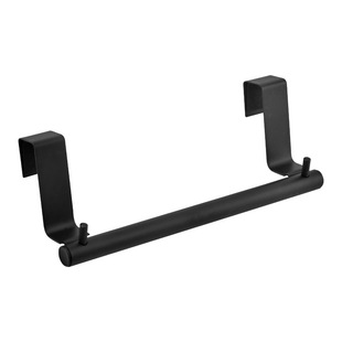 430 Stainless Steel Towel Rack Punch-free Towel Bar Bathroom Single-pole Bath Towel Shelf Hanging Rack in stock