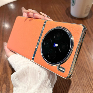 Применимо vivoX200pro чехол для телефона X100 гальваника кожа шить чувство моды анти-падение X90 защитный чехол