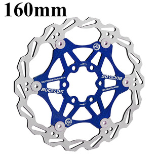 BUCKLOS floating disc six nail disc mountain bike brake disc 160/180/203mm cross-border straight hair
