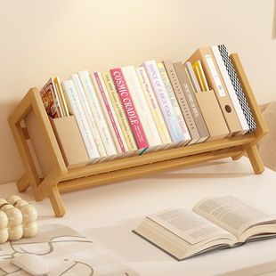 Storage Rack Desktop Small Books Children's Simple Book Stand Small Bookshelf Organize Storage Rack Student Economical Stand