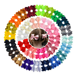 7cm handmade thread with bubble bow warped flower children's headdress hair accessories accessories spot wholesale