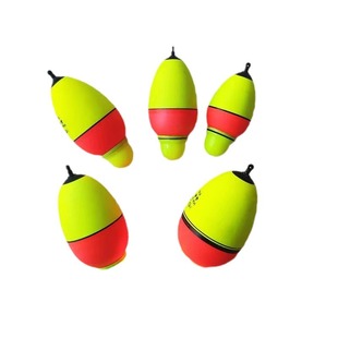 EVA two-color luminous electronic float long shot big belly float silver carp float eye-catching sea fishing night fishing special visual fish float