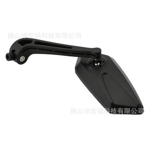 Motorcycle modified motorcycle rearview mirror motorcycle reversing view koso ring rearview mirror plastic white glass