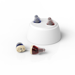 Cross-border hearing aid rechargeable CIC sound amplifier noise reduction hearing aid digital display charging warehouse wholesale