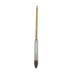 Three-scale alcohol meter density meter hydrometer 0-100 alcohol meter alcohol concentration measurement density meter manufacturer