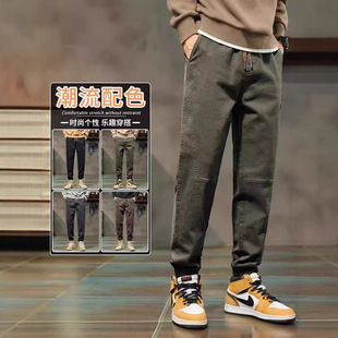 Spring and Summer Casual Pants for Men 2025 New Trendy Brand Leggings Pants Loose Sports Work Pants Men's Spring and Autumn Styles