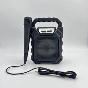 * Better outdoor portable 668 Bluetooth speaker portable subwoofer gift factory direct sales square dance with microphone!