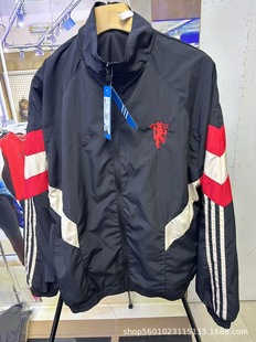 24 New Zipper Jacket Coat Real Madrid Germany Manchester United Juventus Arsenal Casual Windbreaker Arrival Dress Warm-up Dress