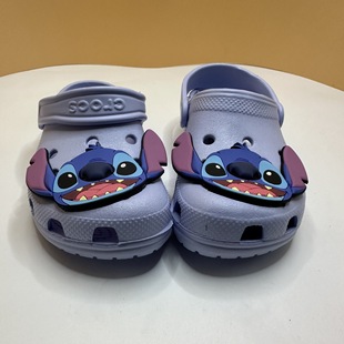 Cross Hello Kitty Hole Shoes Hello Kitty Joint Girl Non-slip Soft Bottom Toe Outdoor Beach Sandals