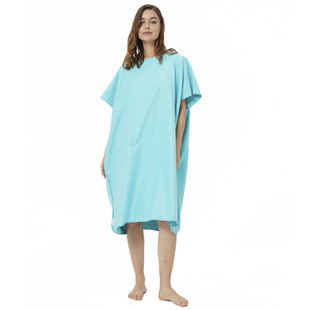 Spot quick-drying Cape double-sided velvet hooded bath towel absorbent quick-drying diving swimming beach adult change clothes bathrobe