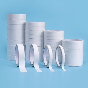 Strong double-sided adhesive tape, high viscosity, strong adhesive force, strong fixing, no marks, children's hand account tape, students, no marks, large rolls