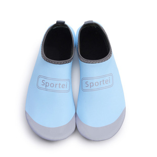 Children's Beach Socks Shoes Water Park Swimming Snorkeling Shoes Women's Non-Slip Anti-Cut Men's Creek-Tracing Soft Sole Skin Shoes Represent