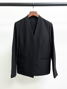 TH Simple High-grade Working Slim-fit Triacetate Suit Jacket Women's Workplace Elegant Summer Thin Suit