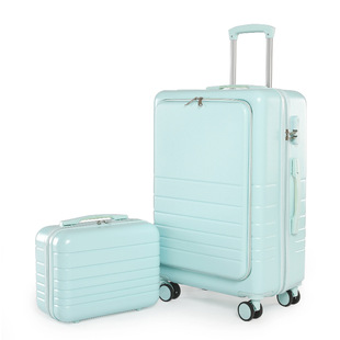 Yong Sheng front opening luggage female 20 inch boarding box cross-border exclusive password luggage case 24 inch travel luggage