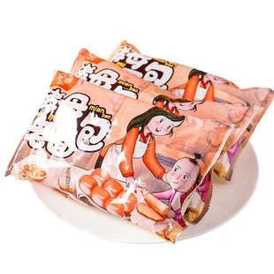 [Freshly baked] Yeast Old Bread Old-fashioned Hand-torn Soft Bread Nutritional Breakfast Low-fat Substitute Cake Snacks