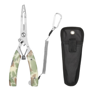 Manufacturers in stock stainless steel multi-functional road pliers micro-object long mouth fishing shear strong horse fishing line shear hook pliers
