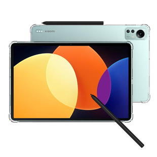 Подходит для Xiaomi Tablet 5 Pro 12,4 Защитный чехол Четырехугольная подушка безопасности Прозрачный Универсальный мягкий чехол с защитой от падения 2022tpu