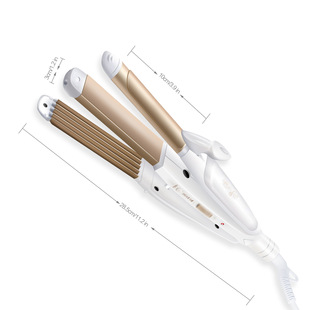 Straight hair splint corn ironing splint curly hair straightening stick curly dry and wet dual-purpose anti-scalding hair straightener liquid crystal hair curling stick