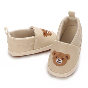 Cute cartoon 0-1 year old baby spring and autumn soft bottom casual flat shoes
