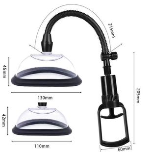 Foreign Trade Explosions Sex Adult Products Vacuum Toy Pull Rod Massage Breast Suction Vagina Plate Female Masturbator