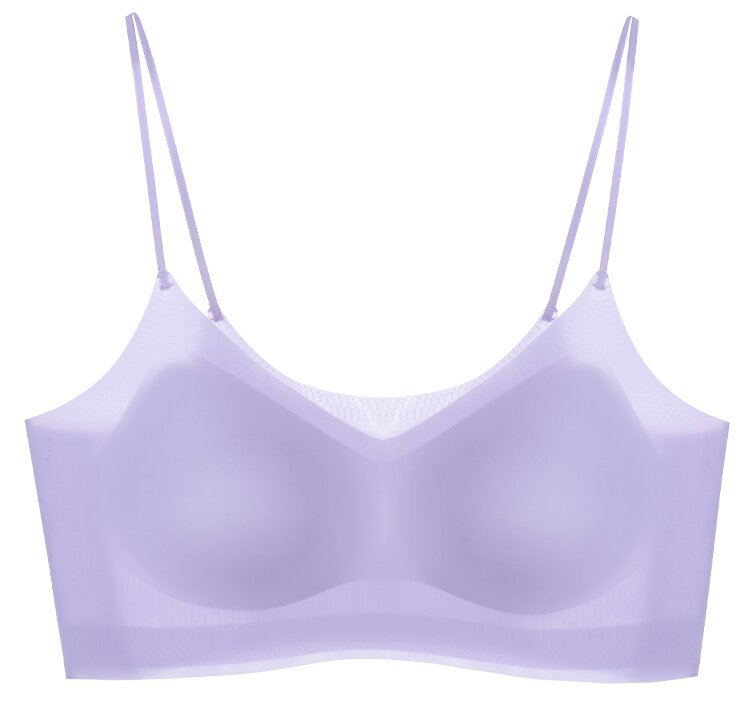 2025 New Style Ice Silk Women's Seamless Invisible Backless Bra for Small Busts, Summer Thin Bestseller