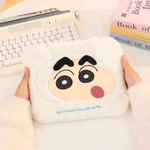 Crayon Shinchan подлинная версия милый мультфильм девушка сердце тепло зимой