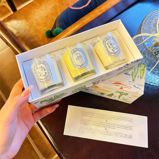 New summer limited Tanabata fragrance candle home gift box suit gift fragrance candle 70g