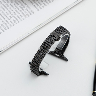 Подходит для Apple Applewatch женский металлический 7 бусин маленький пояс из нержавеющей стали