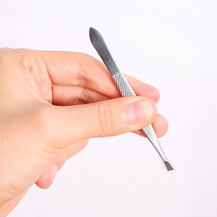 Stainless steel eyebrow pliers flat mouth oblique mouth eyebrow clip eyebrow clip eyebrow plucking plucking plucking plucking Plucking beard clip beard tweezers
