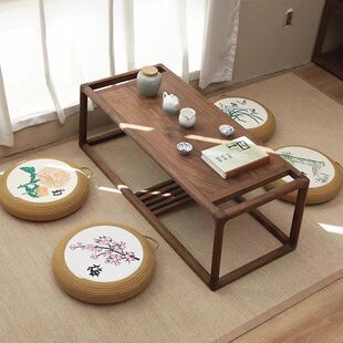 Futon Cushion Floor Household Thickened Sitting Pier Cartoon Chinese Style Seat Cushion Living Room Bedroom Balcony Tatami