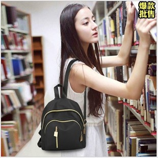 New Arrival Small Backpack Women's Ins-style Casual Backpack Women's All-match Outdoor Travel Simple Women's Waterproof Schoolbag