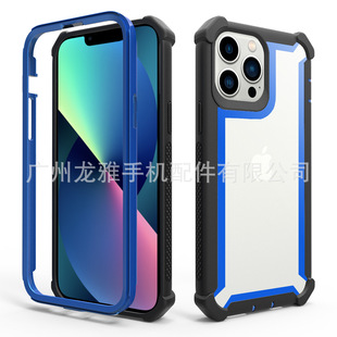 Three-proof transparent space case for iPhone14 Pro Max 6.7 acrylic drop-resistant phone case in stock