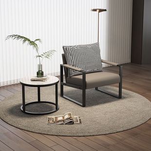 Nordic Simple Light Luxury Single Sofa Chair Store Leisure Chair Current Industry Style Small Apartment Single Online Celebrity Chair