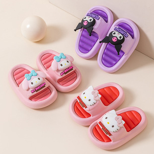 Sanrio новый летний милый детский тапочки для мальчиков и девочек в помещении