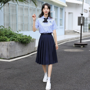 Thai School Uniform Nanno Thai First Love Taboo Girl Same Style Japanese Jk Uniform Shirt Pleated Skirt Class Uniform Suit