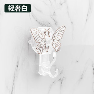 New Butterfly Suction Cup Soap Box Soap Rack Wall-mounted Non-perforated Drain Soap Box Bathroom Rack Cross-Border