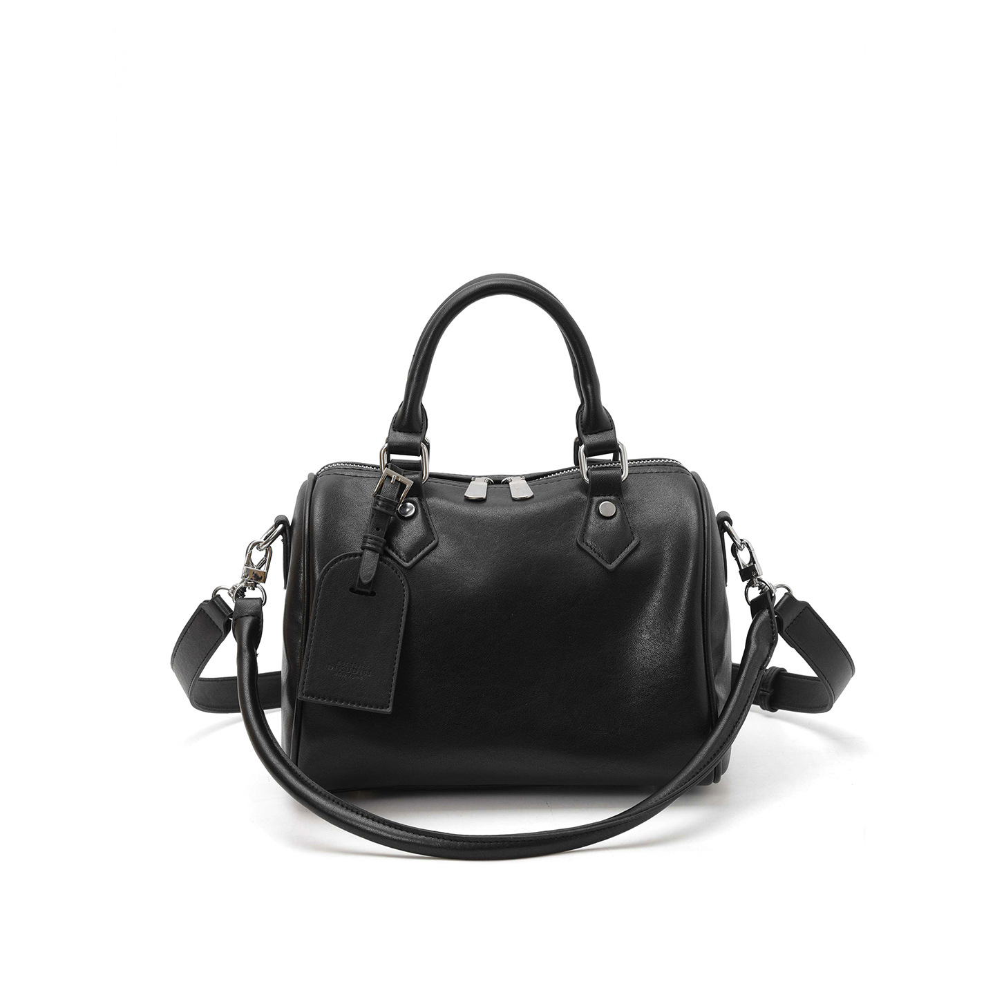 2026 New Fashion Crossbody Bag for Women, Casual Simple Shoulder Bag, Textured Commuter Handbag, Trendy Boston Bag