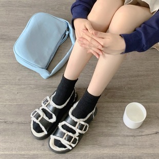 2023 Spring and Autumn new black and white embossed letter mid-calf length socks Lolita Dark pattern Japanese casual all-match JK pile socks
