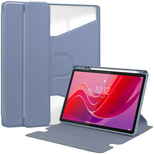 Подходит для Lenovo Xiaoxin Pad2024 Вращающийся акриловый защитный чехол M11 Bluetooth-клавиатура кожаный чехол Слот для ручки 11 дюймов