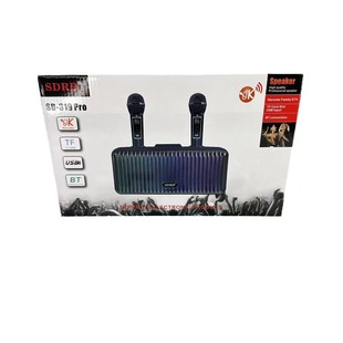 SD319PRO домашний телевизор ktv Bluetooth аудио микрофон все в одном Детские микрофоны Открытый KSong машина