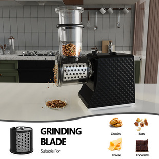 Cross-border full-automatic household slicing artifact vegetable cutter snowstorm planing multifunctional electric vegetable cutter