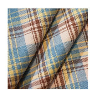 Spring and Autumn Dress Shirt Plaid Fabric TR Yarn-dyed Stretch Plaid Korean Suit Pants Fabric