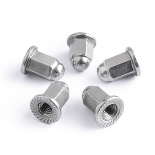 Dongguan factory fastener nut cold heading processing non-standard carbon steel cold Pier nut nut processing