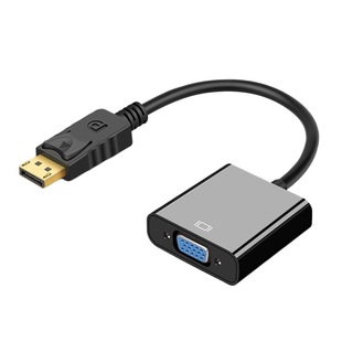 Большой dp в vga HD конвертер компьютер монитор проектор DP to VGA интерфейс 1080p адаптер кабель