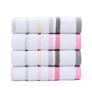 Jialiya Towel Cotton Soft Absorbent Plain Striped Towel Gift Box Gift Return Gift Welfare Towel